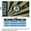 Oakland Athletics Druck Flanelldecke Hohe Qualität Warm Bequem Decke für Alle Jahreszeiten Perfekt für Geschenke Heimdekoration