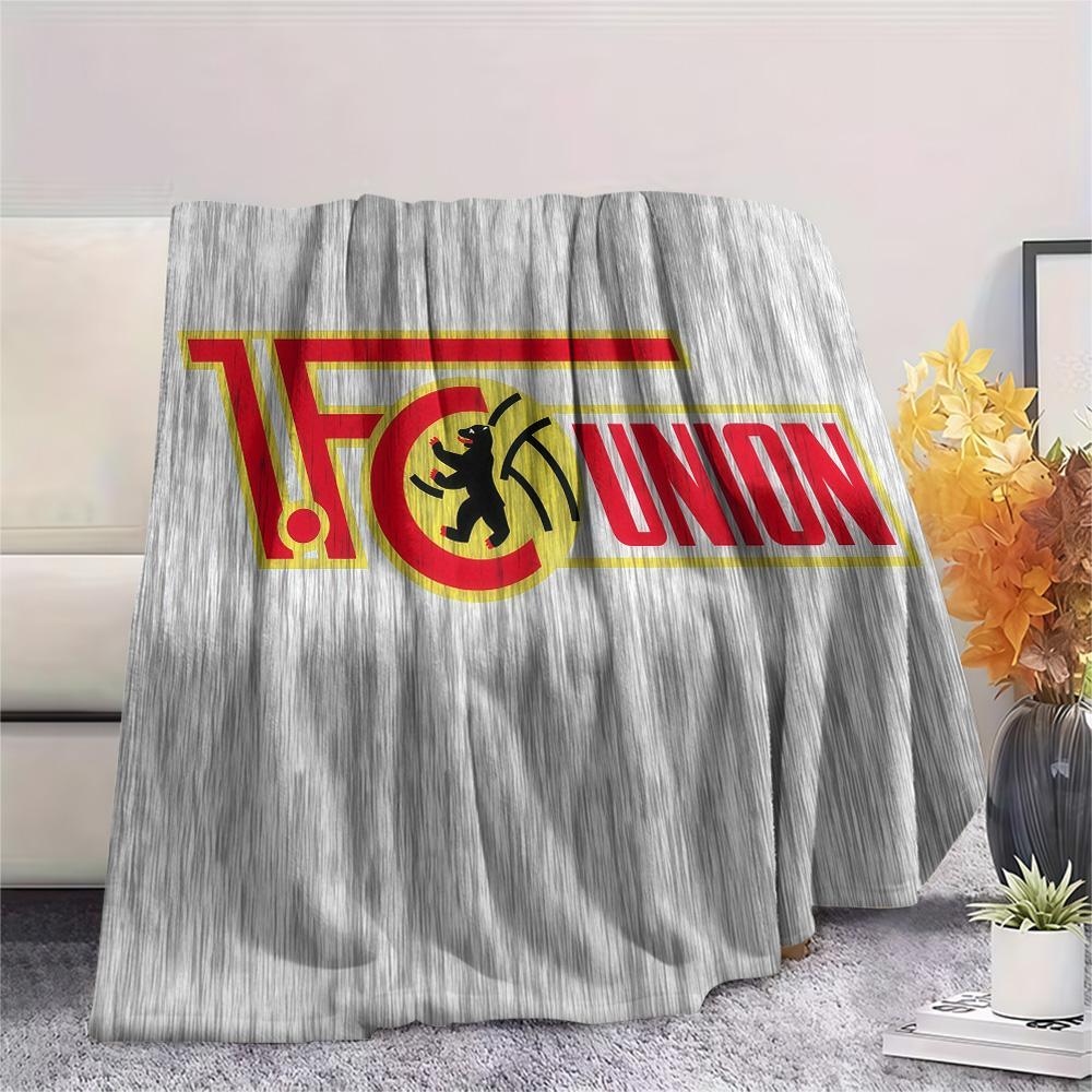 1.FC Union Berlin Flannel Blanket, High quality Comfortable for All Seasons, Home Decor, Warmth and Comfort