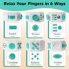 6 Sided Cube Fidget Roller Sensory Toy Multifunctional Finger Spinning Ring Cube Toy Relieve Stress for Improve Focus