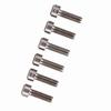 6pcs Set M5*16mm Alloy Bike Fixed Stem S For Mountain Stem ( )