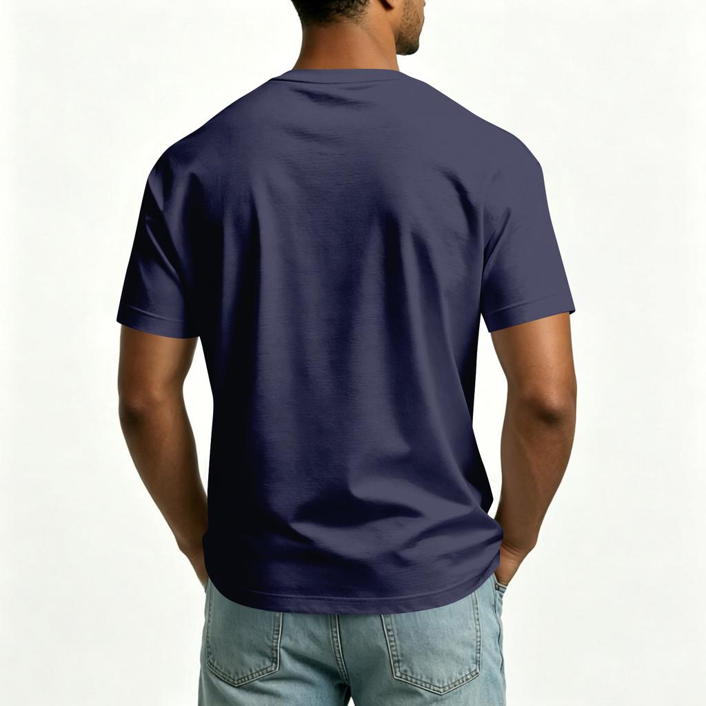 Men's Novelty Tuxedo Print Short Sleeve T-Shirt, Neck Casual Summer Top