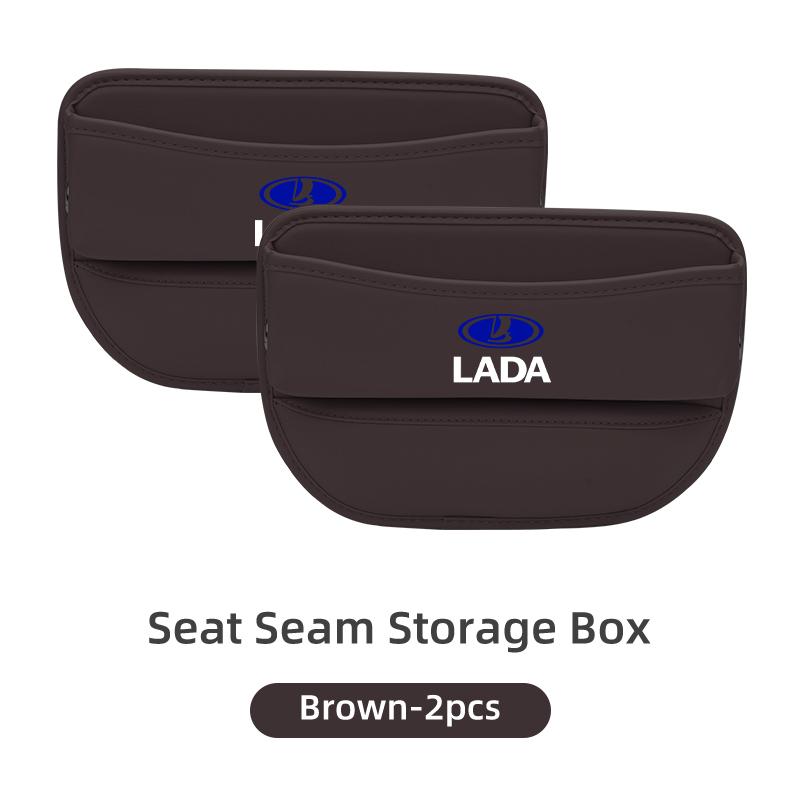 Car Seat Gap Crevice Storage Box Console Bag Between Seats Interior For Lada Vesta Niva Samara Kalina Largus Priora Xray Granta