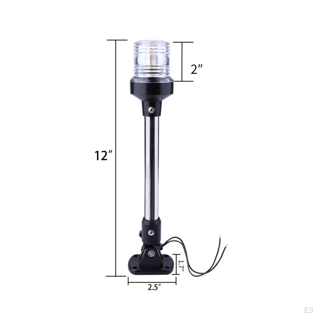 360° Omnidirectional Boat Light Waterproof Degree LED Low Power Consumption for Night