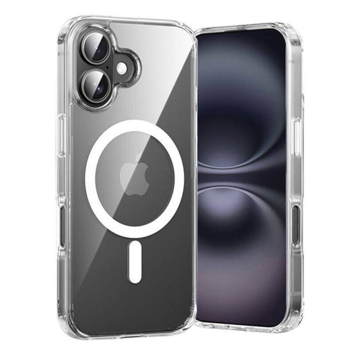 Kryt na telefon - nárazník na telefon Vention - KUGT0-10 - Kryt pro iPhone 16 MagSafe (průhledný)