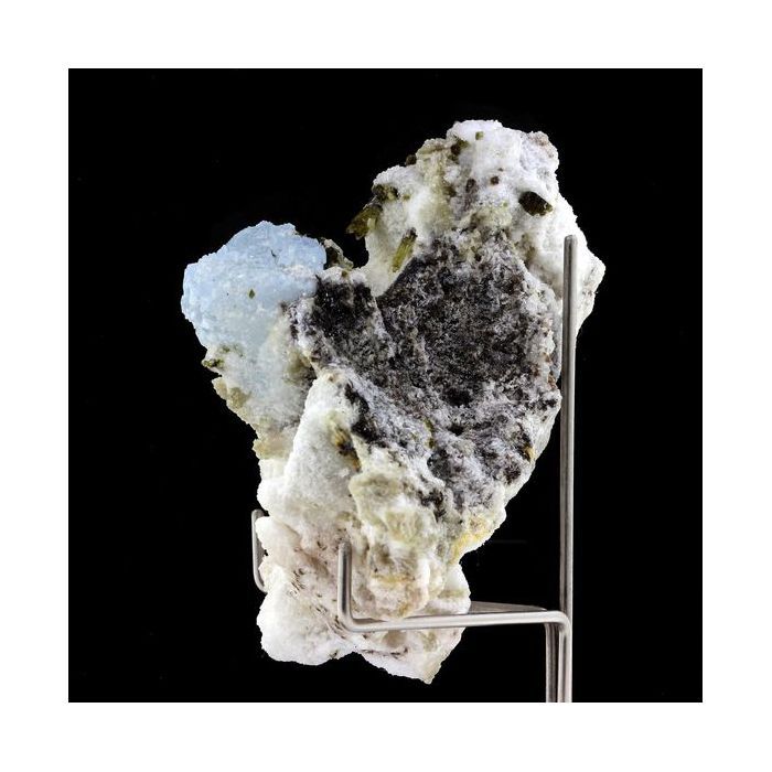 Pierres et Minéraux. Alkali-beryl + Tourmaline. 628.0 ct. Deo Darrah, Badakhshan, Afghanistan.