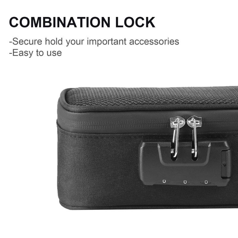 Smell Proof Bag Large-capacity With Lock  Activated Carbon Deodorant Bag Portable Pipe Bag Convenient