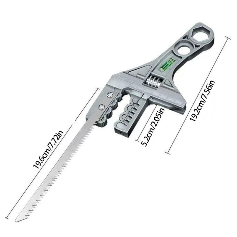 Plumbing Wrench Alloy Steel Cutter Blade Wrench For Fast Cutting Of Wood Pipe In Renovation Projects Secure Operation