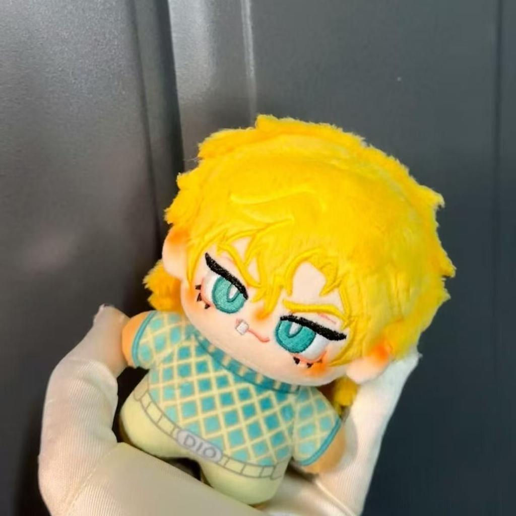 10CM Anime JoJo's Bizarre Adventure Jolyne Cujoh Kakyoin Tenmei Plush Keychain Pendant Cotton Plushie Kids Christmas Gifts