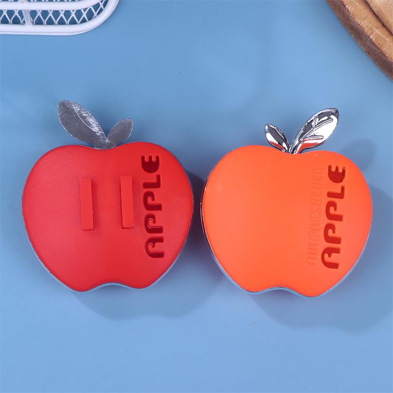 1Pcs An Apple-Shaped Car Air Freshener With Floral Fragrance - Featuring A Decorative Ventilation Clip Design