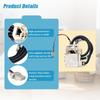 WH08X33879 Washer Lid Lock for GE PTW/GTW Series WH08X37859 Switch | Replacement for GE GTW220ACW0WW lid lock solves start failures, spin issues, or