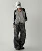 The Green Lab Star Raglan Zip-Up [Melange Gray]