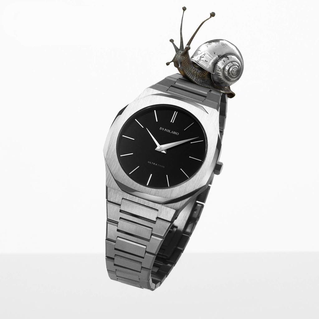 Authorized Distributor D1 Milano Watch UTBJ40 Ultra Thin Silver 40mm Stainless Steel [D1 MILANO] Men's [ULTRA THIN]