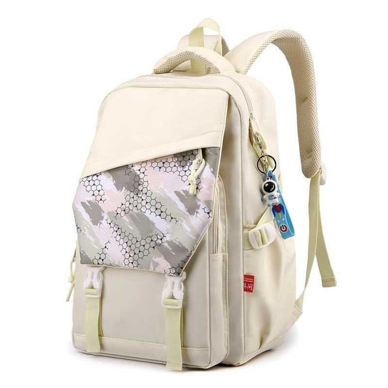 

Новый студенческий рюкзак, большой, школьный рюкзак для учеников начальной и средней школы, модный и простой, рюкзак большой вместимости с защитой от брызг