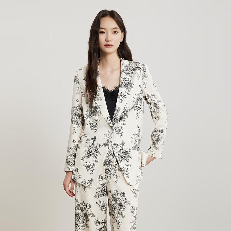 

Женский блейзер Gejin с принтом и длинными рукавами для весны/осени 2XL