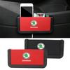 Car Seat Gap Storage Box for Skoda  Yeti Rapid Kodiak Spaceback Octavia Kodiaq Superb Fabia Karoq Kamiq Pocket Phone Holder