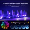 Led Strip Lights 5-30M (18leds/m) Music Sync Color Changing,Bluetooth Led Lights with Smart App Remote, Led Light For Home Decor