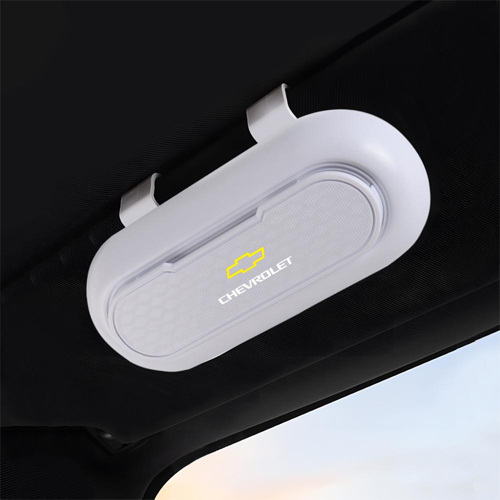 Car Sun Visor Glasses Storage Box Eyeglasses Organizer Bag Sunglasses Holder For Chevrolet Cobalt Cruze Lacetti Aveo Malibu Trax