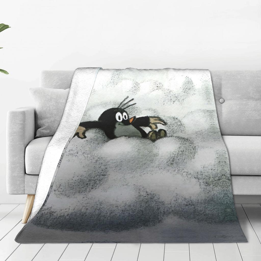 Die kleine Maulwurf Decke Super Weiche Grafische Plüschdecke für Mädchen Jungen Wohnkultur Flanell Tagesdecke Bettbezug