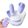 Unit Serves Two Evolve with the Rotor Suction Rotor Suction For Women Cleanliness 12 Types of Vibration Mode 12 Types of Suction Mode Nipple