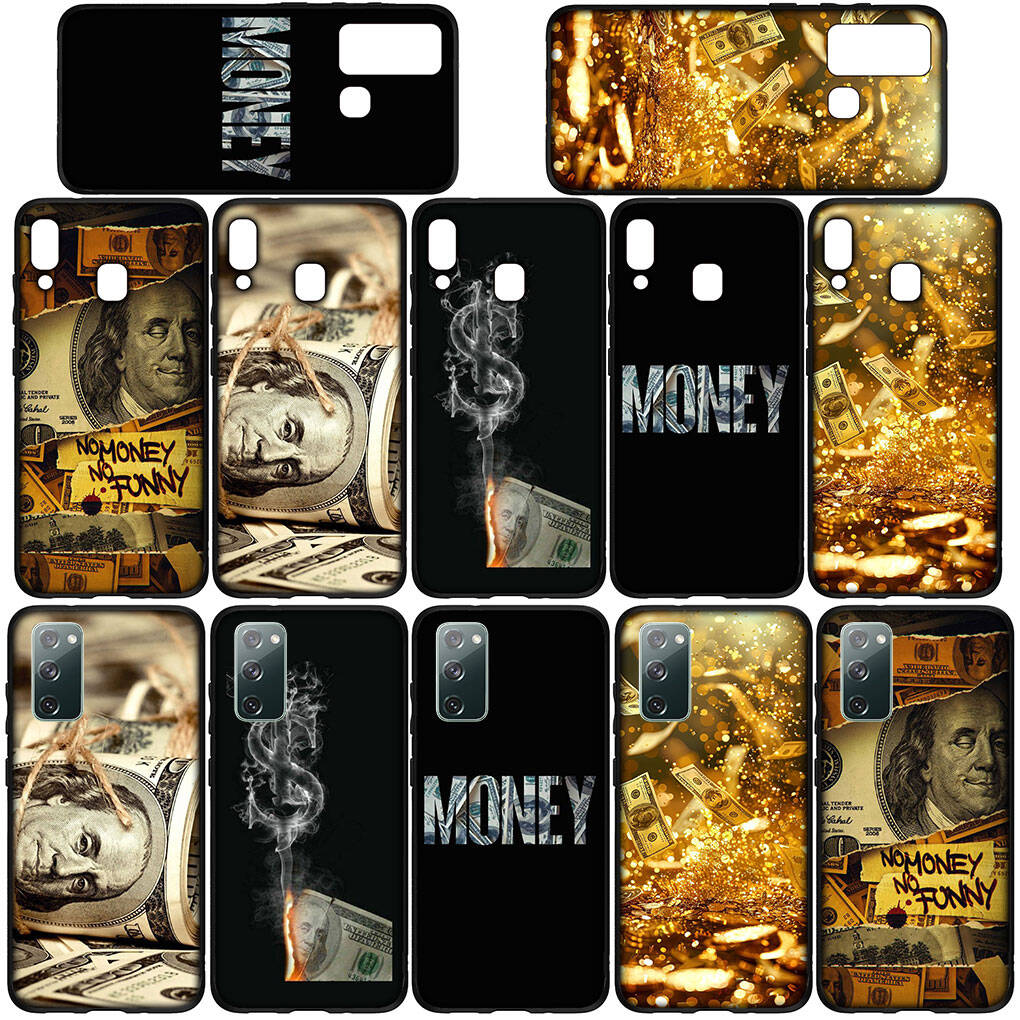 for Motorola Moto Edge 70 60 50 G54 G86 Samsung Galaxy S25 iPhone 17 16 15 Xiaomi Redmi Note 14 13 Pro Max Case Art Money Dollars 100 Wallpaper Cover