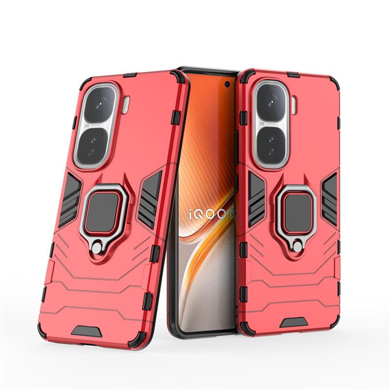 Applicable To VIVO IQOONEO10Pro Black Panther Mobile Phone Case IQOONEO9 All-inclusive NEO8 Bracket Protective Case