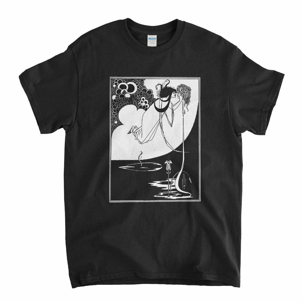 Aubrey Beardsley T Shirt The Climax Classic Illustration Oscar Wilde Fine Art New Short Sleeve Unisex T Shirt for Unisex Custom