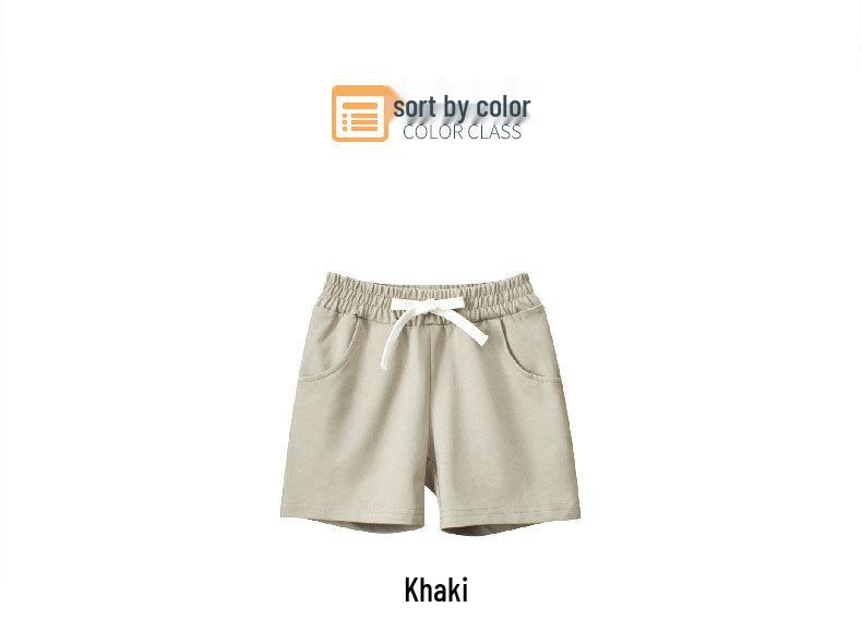 27kids Breathable Mid-Length Shorts - Summer Baby Boys Casual Thin Style