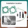 Glow Plug Repair Kit, 8Pcs Diesel Parking Heaters 12V 2KW 5KW 8KW Glow Plug Ceramic Glow Plug Heater Repair Parts Glow Ignition Plug Kit Heater