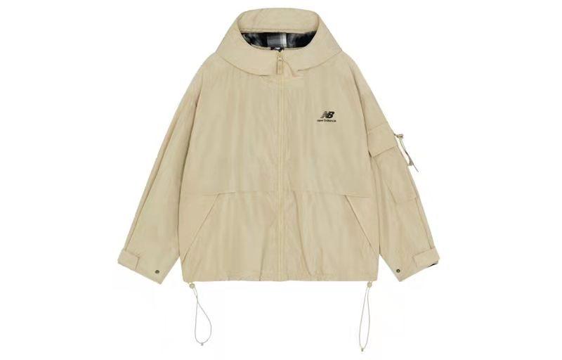 New Balance Jacket Women s Khaki AWJ13333-BEI XL