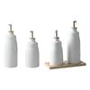 Olive Oil Dispenser Bottle Ceramic Oil Pot with Spout Portable Vinegar Dispenser Kitchen Oil Bottle for Kitchen Liquids Oil