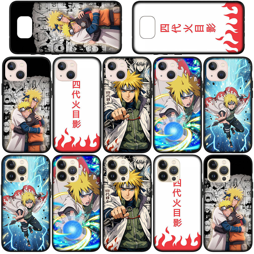 Phone Case for iPhone 17 15 16 Plus Redmi Note 14 12 11 13 Pro Max Huawei P30 P20 Lite Y9 OPPO A60 A40 A80 A38 A54 Anime Namikaze Minato Narutos Cover
