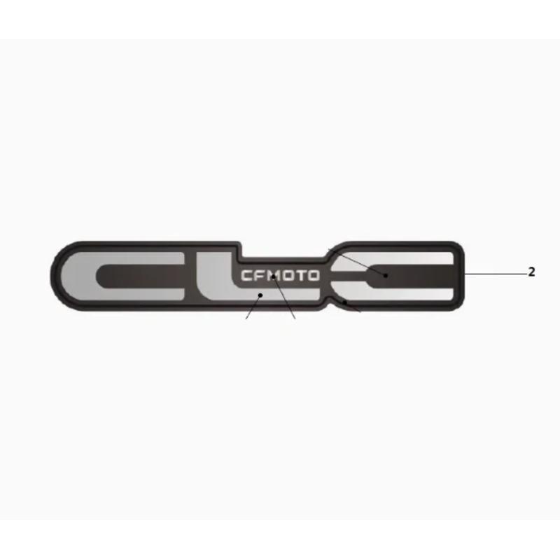 700CLX CF700CL-X fuel tank sticker 700cc motorcycle for 250 CLC cfmoto cf moto 3D sticker lable