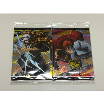 Used One Piece Wafer Card Law/Kid Set of 2