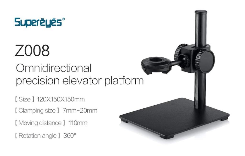 Supereyes Z008 Precision Portable Adjustable Stand for Digital Otoscopes Brand: Supereyes