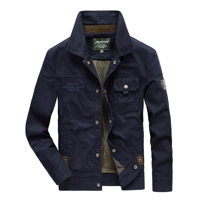Jacket Mens Windbreaker Men Casual Jackets Coats Clothing High Quality Cotton Mens Outwear Coat