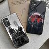 Furor Divinus Behemoth Phone Case for Samsung Galaxy S24 S23 S22 S21 S20 A24 A34 A54 A53 Note20 M54 Fe Ultra Plus Glass