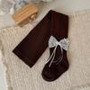 New Spring/Summer Kids' Lace Bowknot Leggings - Cute and Versatile Girls' Tights