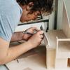 Materials Aviation Model Layer Board Basswood Plywood Wooden Plywood Board Sheet Rectangle Wood