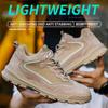 Safety Shoes Men Anti-smash Breathable Work Boots Steel Toe Cap Puncture-Proof Male Footwear