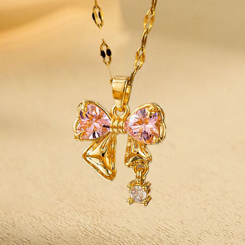 "2024 Intelligente Fünfzackiger Stern Anhänger Halskette - Leichter Luxus Europäisches & Amerikanisches Design für Frauen"