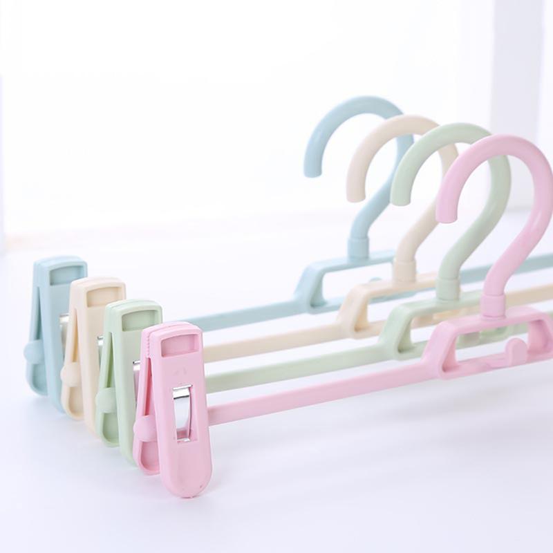 Rock-Kleiderbügel, verstellbare Hosenclips, platzsparende Kleiderbügel, rutschfeste Fix-Clip-Kleiderbügel, Rock-Kleiderbügel, Kleiderschrank-Organizer
