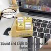 Answer Me Light-Up Sound Keychain: Funny, Creative Prank Button Toy