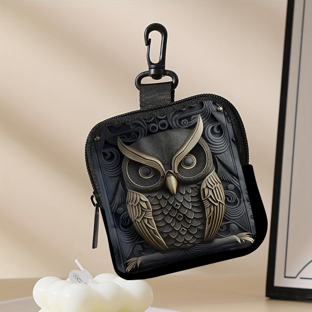 

Trendy Mini Coin Purse PVC Cat Football Mouse Wallet Water-resistant Lightweight Earphone Bag Friends Gift