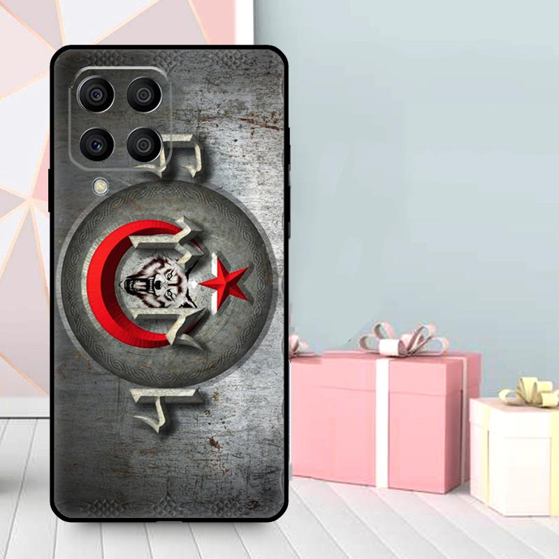 Republic of Turkey Realistic Flag Case For Samsung Galaxy M06 M11 M31 M14 M34 M54 M12 M32 M52 M15 M13 M16 M36 M56 M53 M35 M55