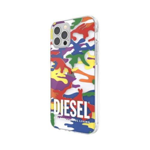 Diesel Clear Case Pride Camo Aopiphone 12/12 Pro Multicolor/Colorful 44332