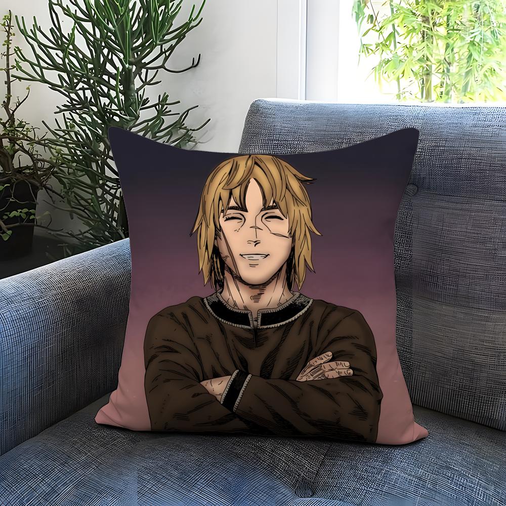VVinland DS-SagaS Cushion Cover Comfortable Reversible Pillow Cover Ideal for Car Sofa Bedroom & Beyond