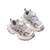 Girls shoes 2025 new autumn children's sports net shoes running breathable older children's girls dad shoes rotating buckle