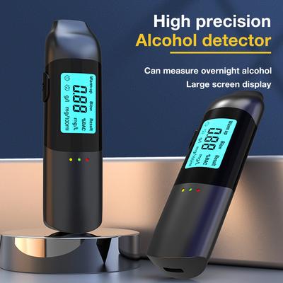 Non-Contact Alcohol Breath Tester LED Digital Display Alcoholmeter Alcohol Tester High Accuracy Breathalyzer Diagnostic Tool