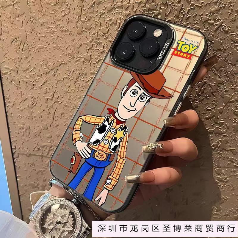 Toy Woody applies to 14plus large hole 16promax iPhone case iphone15 Europe and America 13 cartoon 12