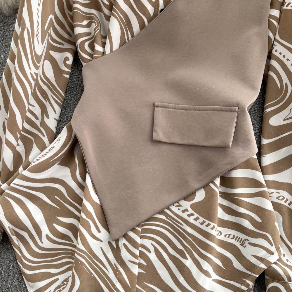 Cămașă cu mâneci lungi de primăvară și toamnă pentru femei